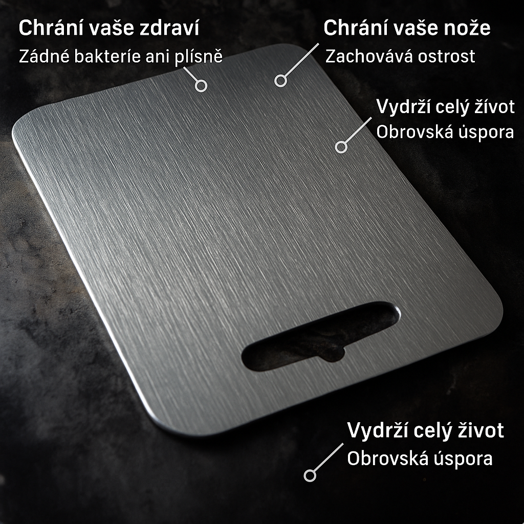 Titanová krájecí deska